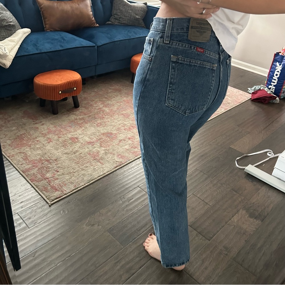 VINTAGE Wrangler Jeans 27/28x30 | 100% Cotton | Thick Denim | Heritage Fit - Picture 4 of 8